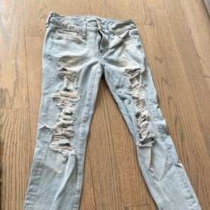 American Eagle super stretch. Size 0.